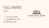 Farm Logging Truck Business Card Image Preview