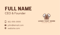 Dove Coffee Shop Business Card Image Preview