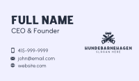 Hand Saw Repair Business Card Image Preview