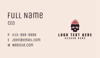 Skate Shop Skull Business Card Image Preview