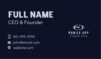 Grey Football Key Business Card Image Preview
