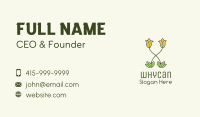 Fancy Tulip Flower Business Card Image Preview