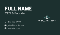 Outdoor Mountain Summit Business Card Design