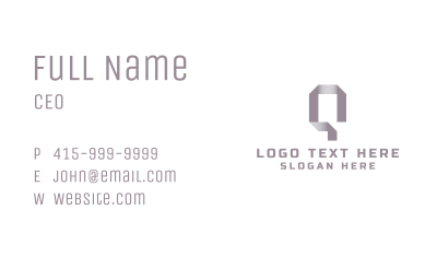 Web Design Agency Business Card Image Preview