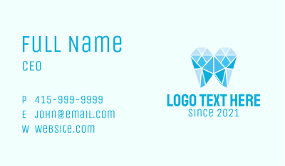 Geometric Dental Care  Business Card