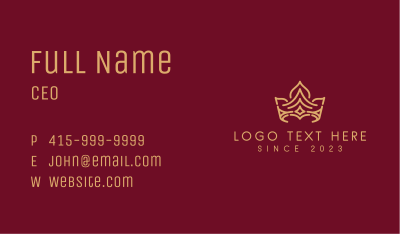 Crown Luxury Investment Business Card Image Preview