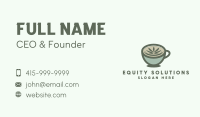 Cannabis Weed Cafe Business Card Image Preview