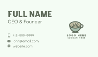 Cannabis Weed Cafe Business Card Image Preview