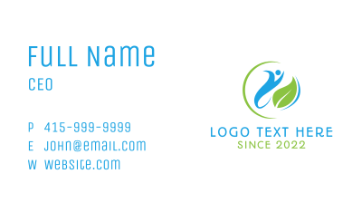 Eco Healthy Life Business Card