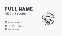 Handyman Wrench Hipster Business Card Image Preview
