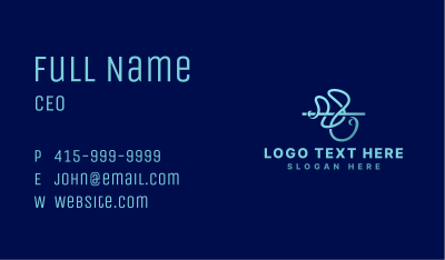 Creative Wave Technology Business Card Image Preview