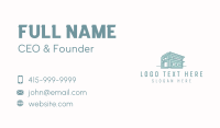 Residential Home Builder Business Card Preview