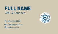 Fishing Seafood Market Business Card Design