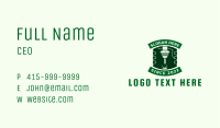 Green Industrial Machine Business Card Image Preview