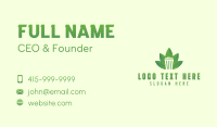 Leaf Trash Garbage Business Card Preview