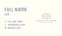 Yoga Lotus Healing Business Card Image Preview