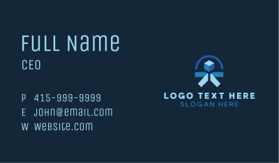 Cube It Programming Business Card Image Preview