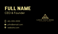 Pyramid Funding Agency Business Card Design