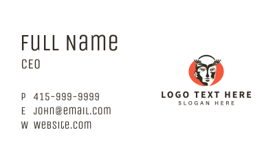 Head Face Psychology Business Card Image Preview