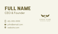 Flying Winged Stallion Business Card Design