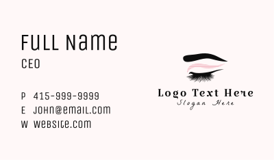 Lashes Cosmetic Surgery Business Card Image Preview