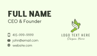 Flying Leaf Bird Business Card Image Preview