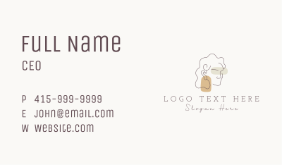 Deluxe Lady Jeweler  Business Card Image Preview