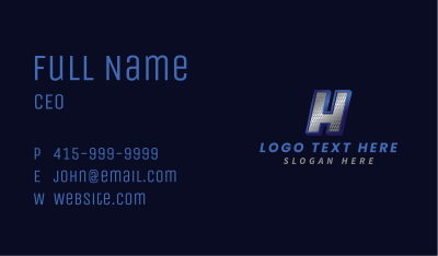 Industrial Fabrication Metal Business Card Image Preview