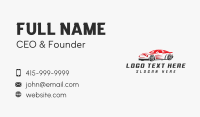 Racing Car Automobile Business Card Preview