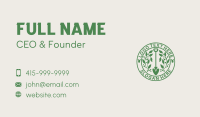 Lawn Shovel Landscaping Business Card Design