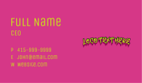 Mural Skate Wordmark Business Card Image Preview