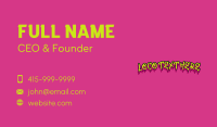 Mural Skate Wordmark Business Card Image Preview