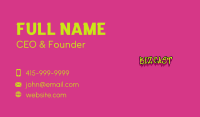 Mural Skate Wordmark Business Card Image Preview