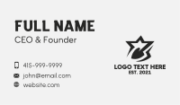 Star Trowel Gardening  Business Card Image Preview
