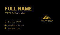 Premium Deluxe Pyramid Business Card Image Preview