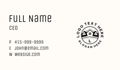 Roof Window House Business Card Image Preview