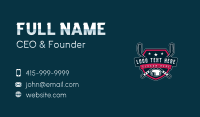 Hockey Varsity League Business Card Design