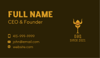 Viking Head Goblet  Business Card Image Preview