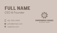 Rustic Lumberjack Tool Business Card Image Preview