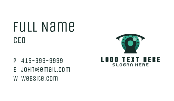 Cyber Eye Security Business Card Design Image Preview