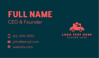 Red Cog Automobile Business Card Image Preview