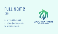 Hexagon Leaf Eco Agriculture Business Card | BrandCrowd Business Card Maker