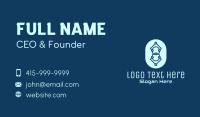 Blue Tech Pill Business Card Image Preview