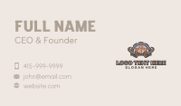 Piston Cog Wrench Mechanic Business Card Image Preview