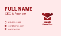 Red Matador Email  Business Card Image Preview