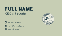 Gardening Lawn Hose Business Card Image Preview