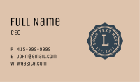 Circle Business Enterprise Business Card Image Preview