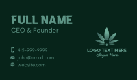 Dental Tooth Cannabis Business Card Image Preview