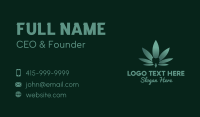 Dental Tooth Cannabis Business Card Preview