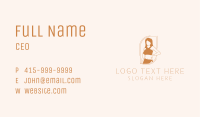 Fashion Woman Model Business Card Image Preview